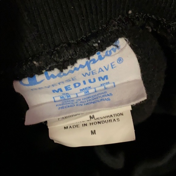 All black champion sweatpants - Picture 4 of 4